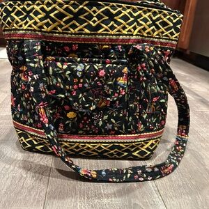 Vintage Vera Bradley bag. Retired “Ming Garden” pattern.
